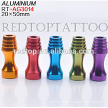 Nuevo profesional de aleación de aluminio colorido Tatoo Grip 20mm